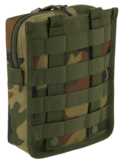 Brandit Molle Cross Pouch, Woodland