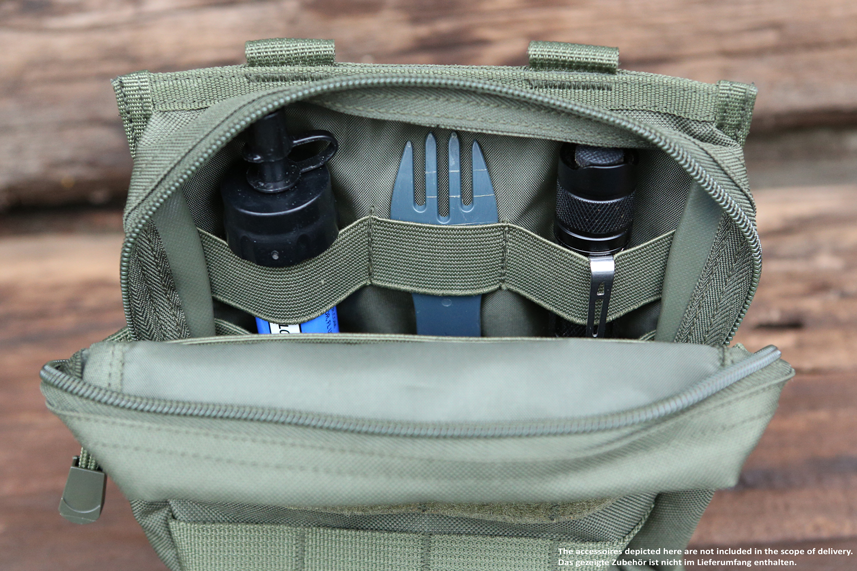 Brandit Molle Pouch Cross, Black