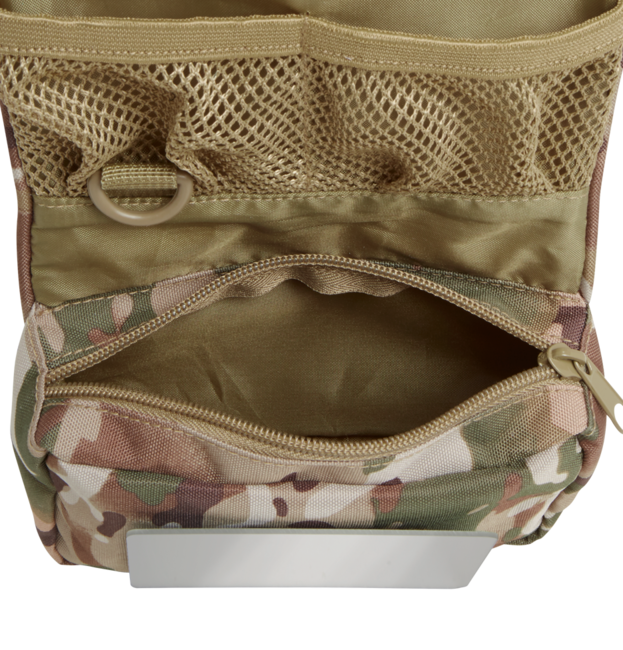Brandit Toiletry Medium Toiletry Bag, Multicam