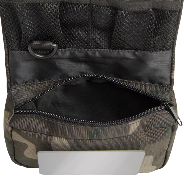 Brandit Toiletry Medium Toiletry Bag, Dark Camo