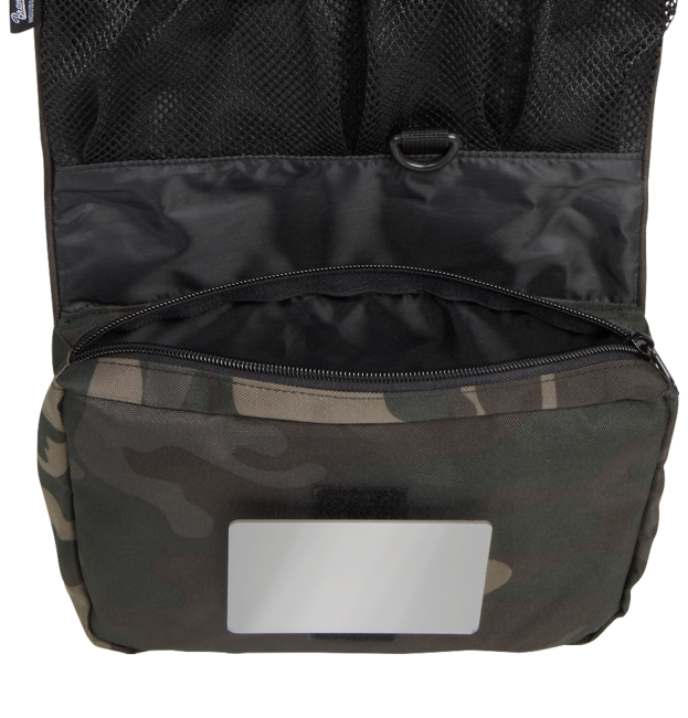 Brandit Toiletry Large Toiletry Bag, Dark Camo