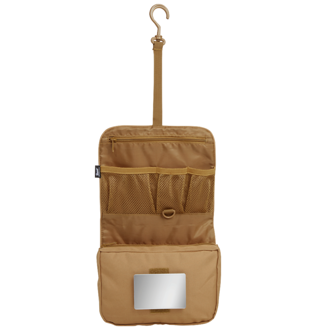 Brandit Toiletry Large Toiletry Bag, Khaki