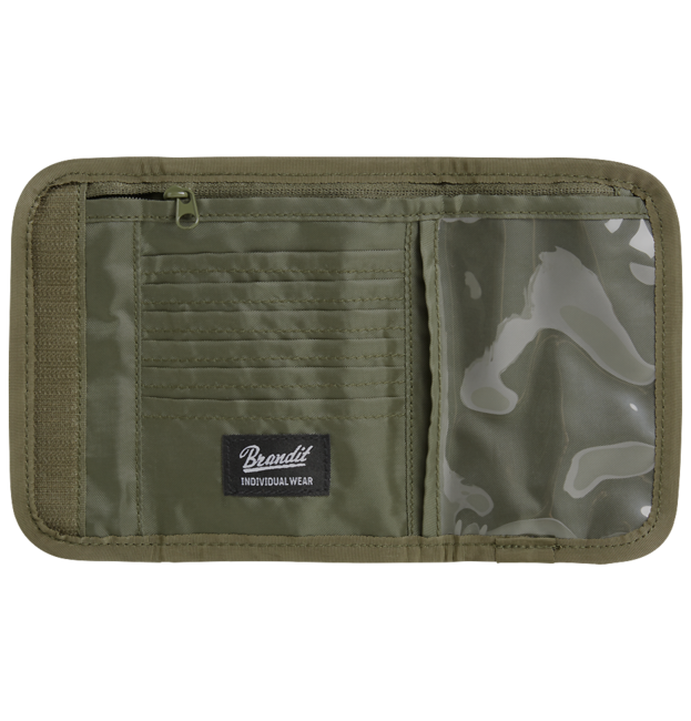 Brandit Wallet Two Wallet, Olive