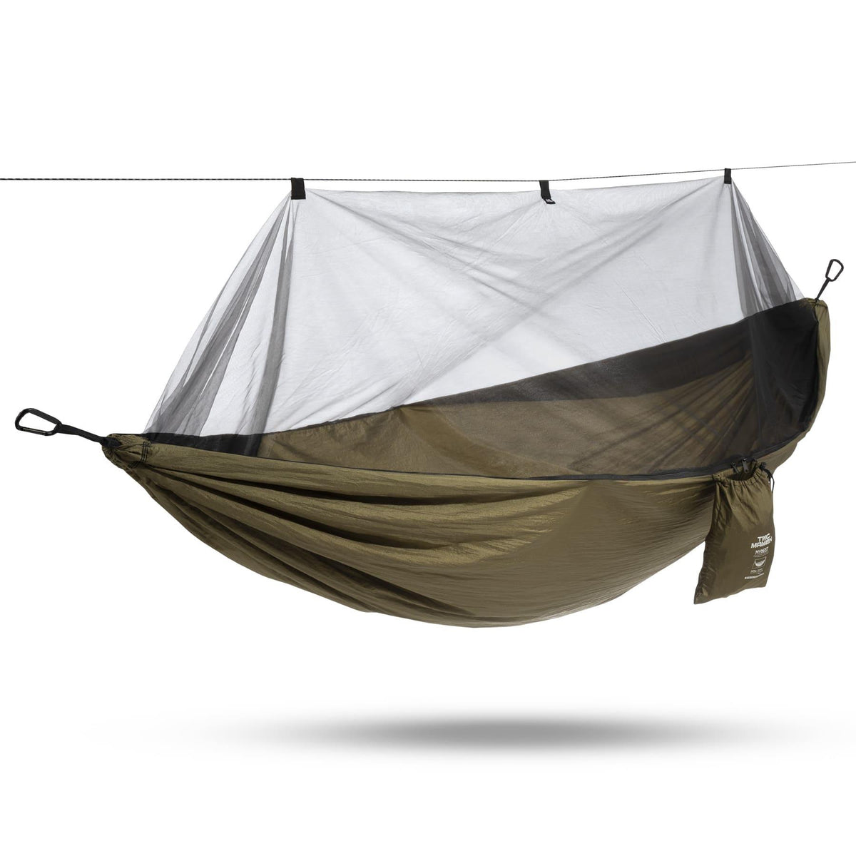 Pentagon Hammock with Mosquito Net, Dark Grey