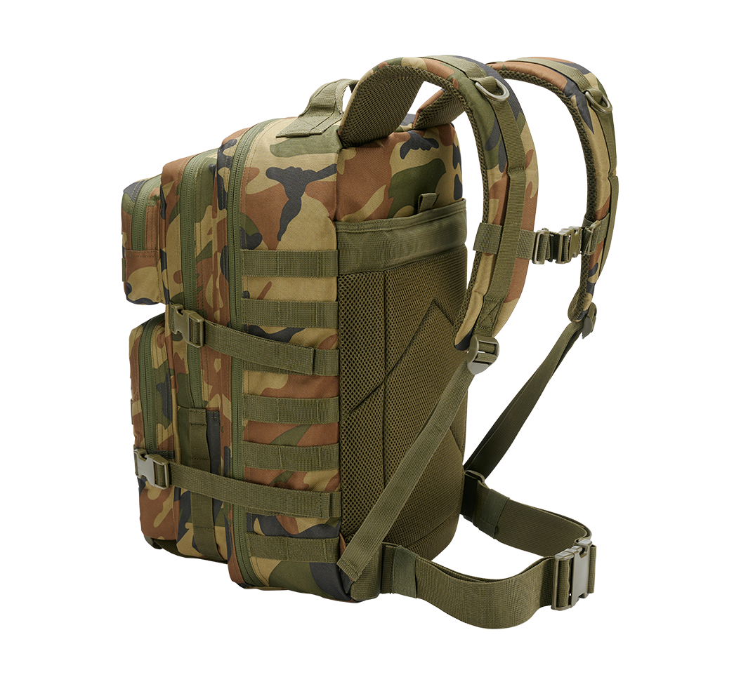 Brandit US Assault Pack batoh Large 40L, woodland