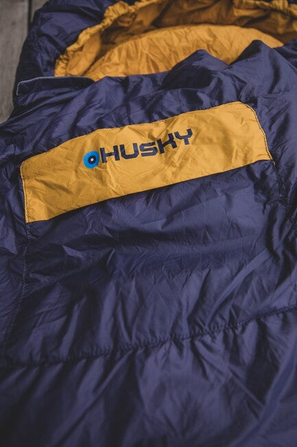 HUSKY Drafy Paper Winter Sleeping Bag -20, Blue/Orange