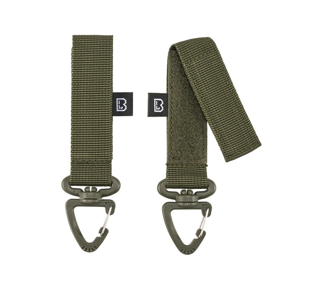 Brandit MOLLE karabína 2 pack, olivová