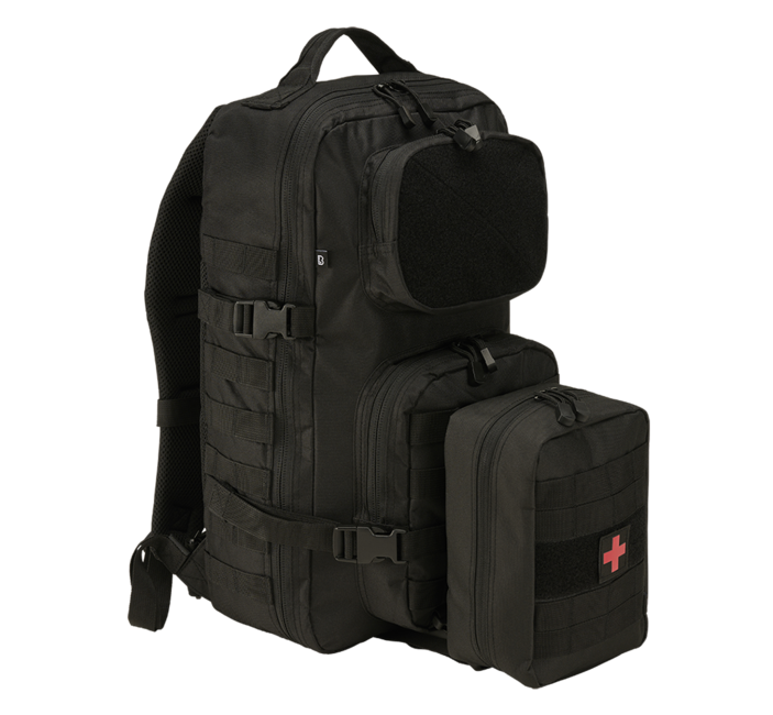 Brandit Molle First Aid L Pouch, Black