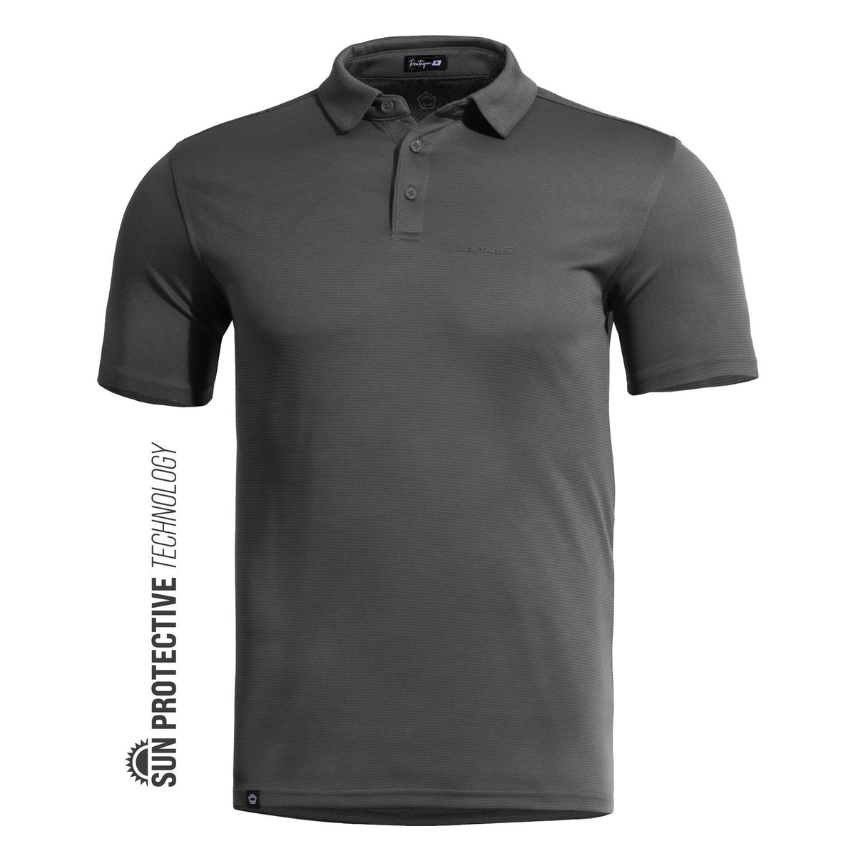 Pentagon Vanquish Polo Μπλουζάκι, Γκρι