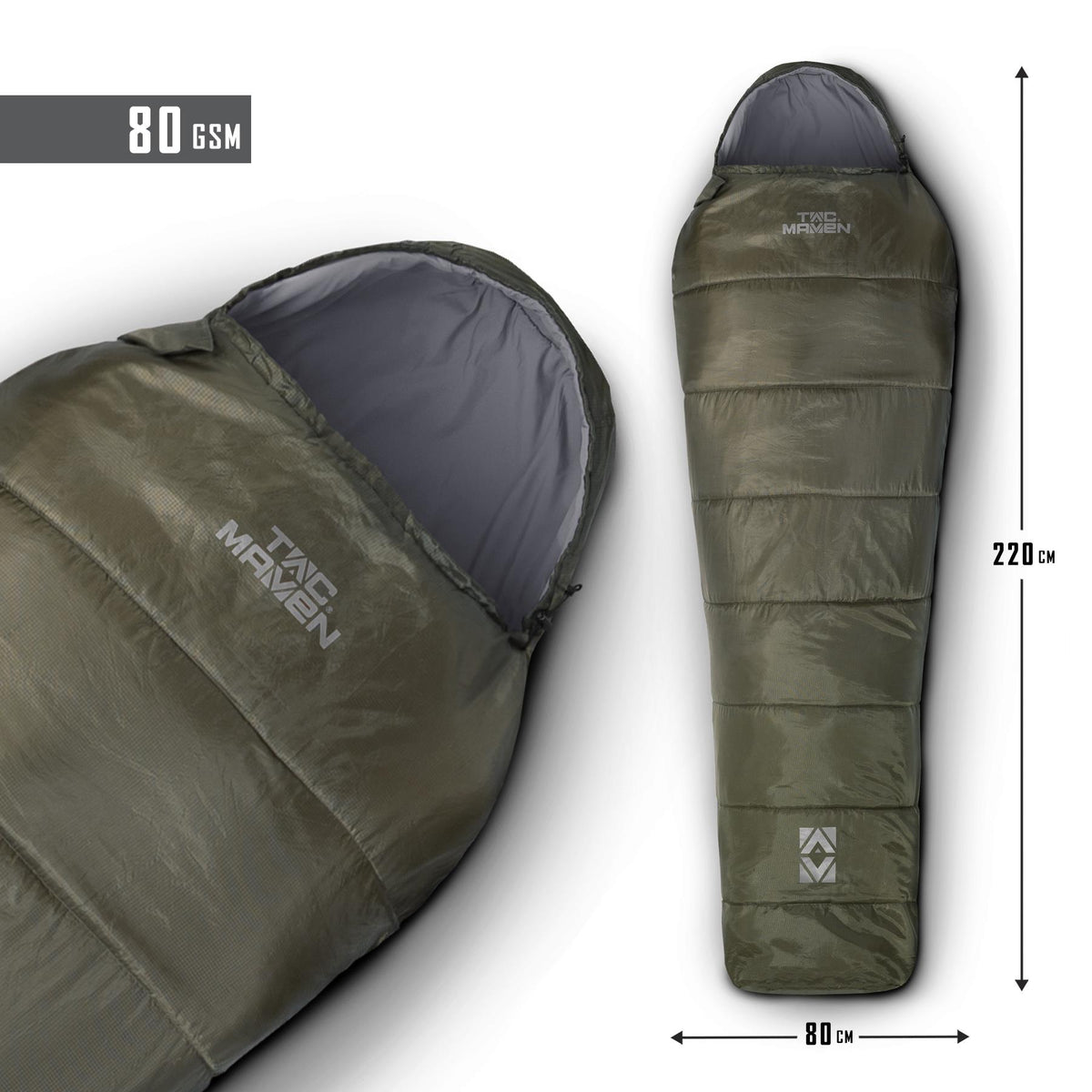 Pentagon Cocoon 10C Υπνόσακος, σκούρο γκρι
