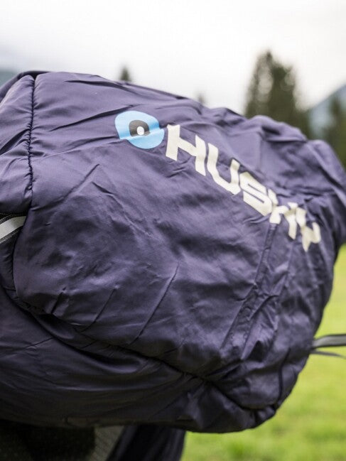 HUSKY Ember Synthetic Three-Season Sleeping Bag -15°C, Navy Blue/Grey