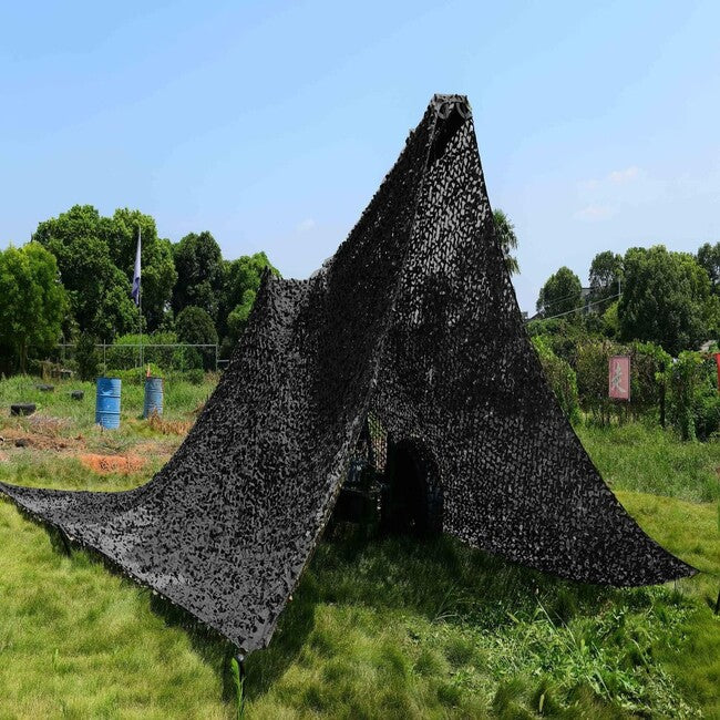 WARAGOD Kameleon Camouflage Net 2x2m, Black