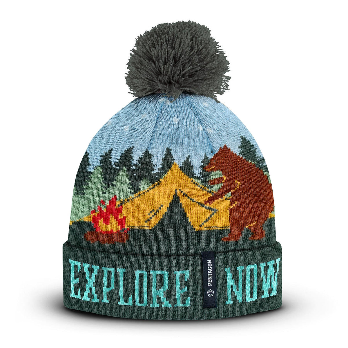 Pentagon Sanctuary Bear Cap, Multicolo