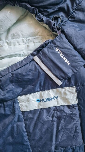 HUSKY Mantilla Ultralight 3-Season Sleeping Bag -5, Navy Blue