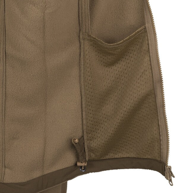 Helikon-Tex Women's CUMULUS Fleece Hoodie, Coyote