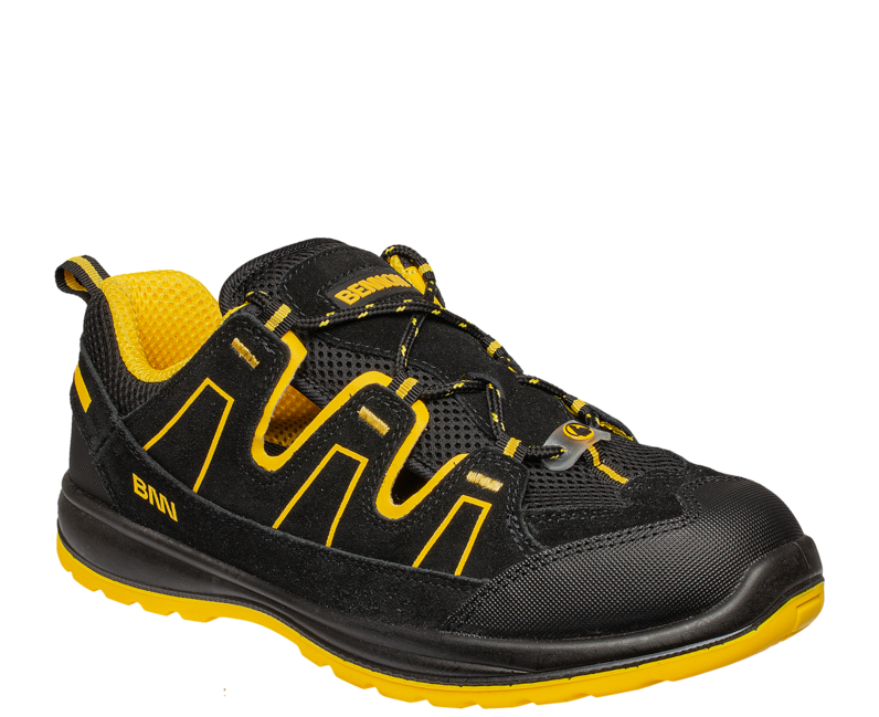 Bennon Alegro O1 ESD Work Sandals, Yellow