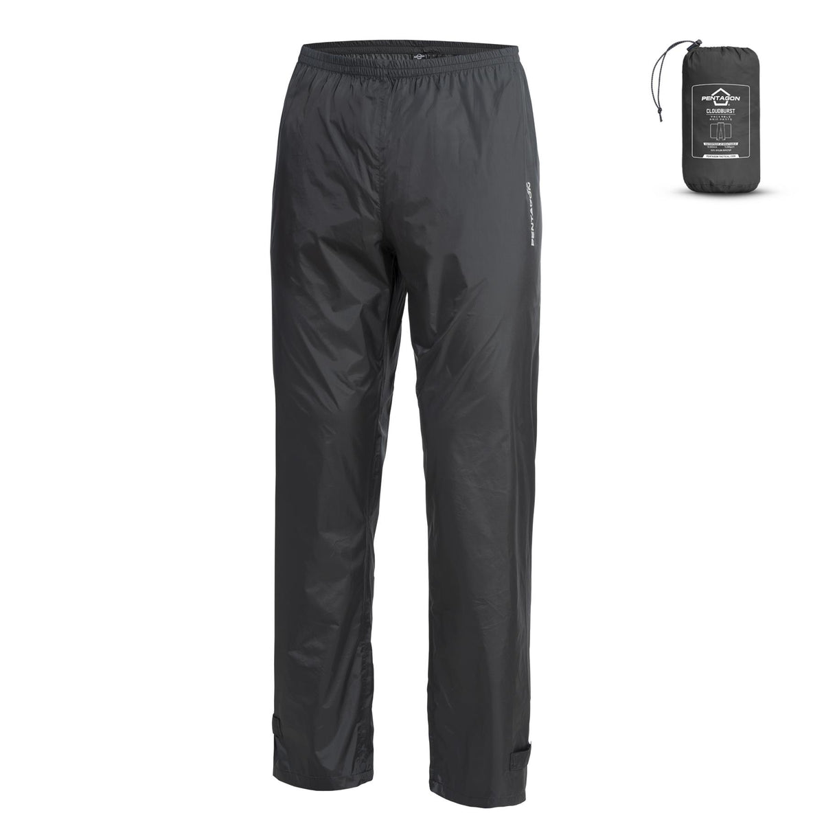 Pentagon Cloudburst Packable Pants, Black