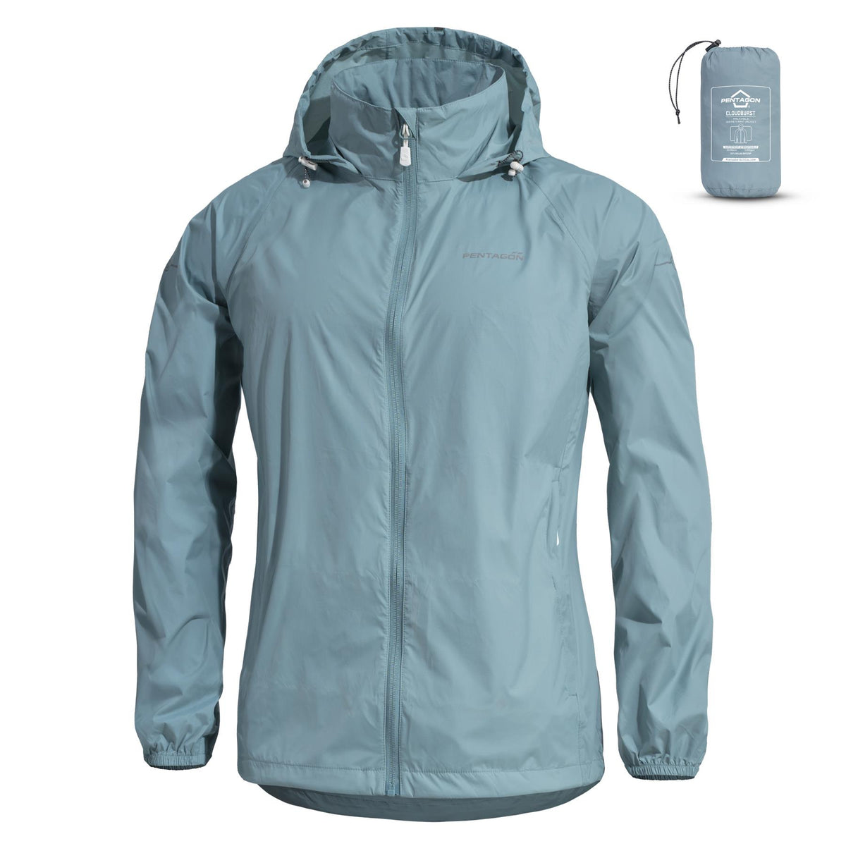 Pentagon Cloudburst Packable women's jacket, mint