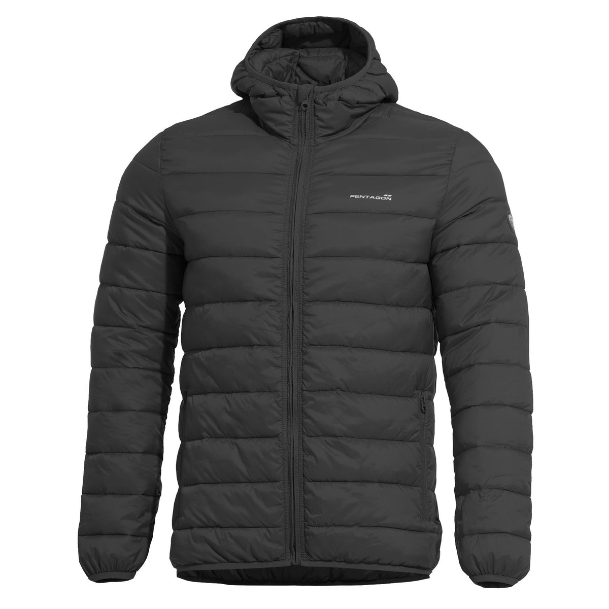 Pentagon Aurora 2.0 men's jacket with hood, black