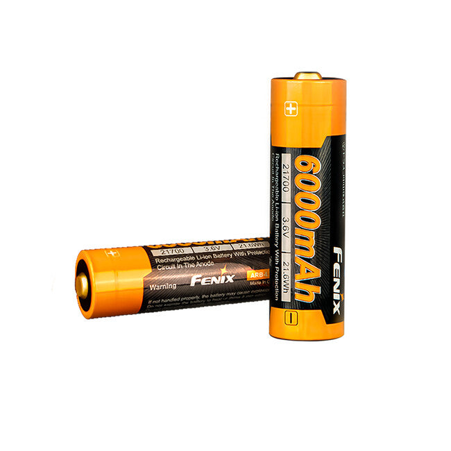 Fenix Rechargeable Battery 21700 6000 mAh Li-Ion