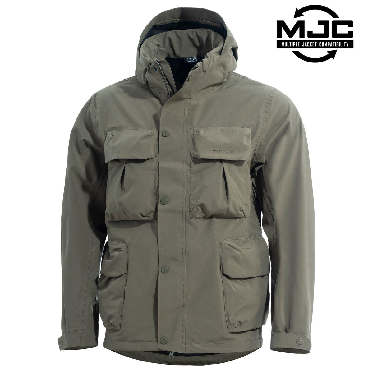 Pentagon Dias Hybrid Parka, Dark Grey