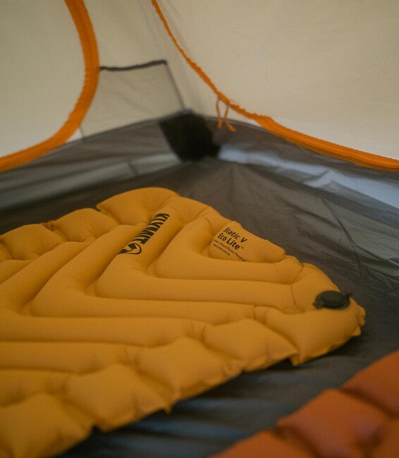 Klymit Static V Lite ECO Sleeping Pad, Light Gold
