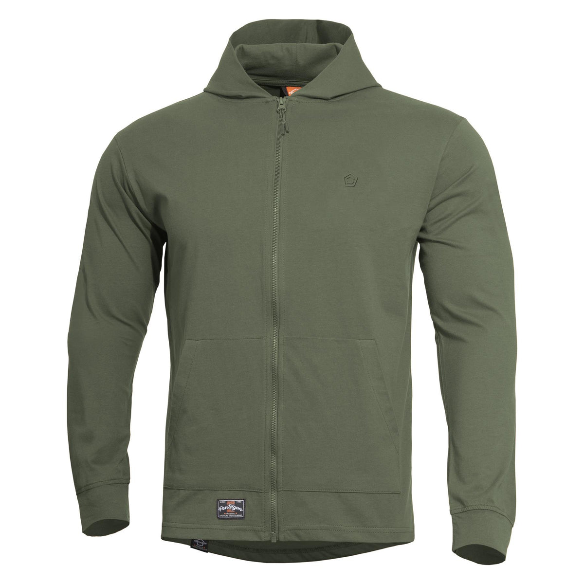 Pentagon Agis Ring Spun men's hoodie, camo green