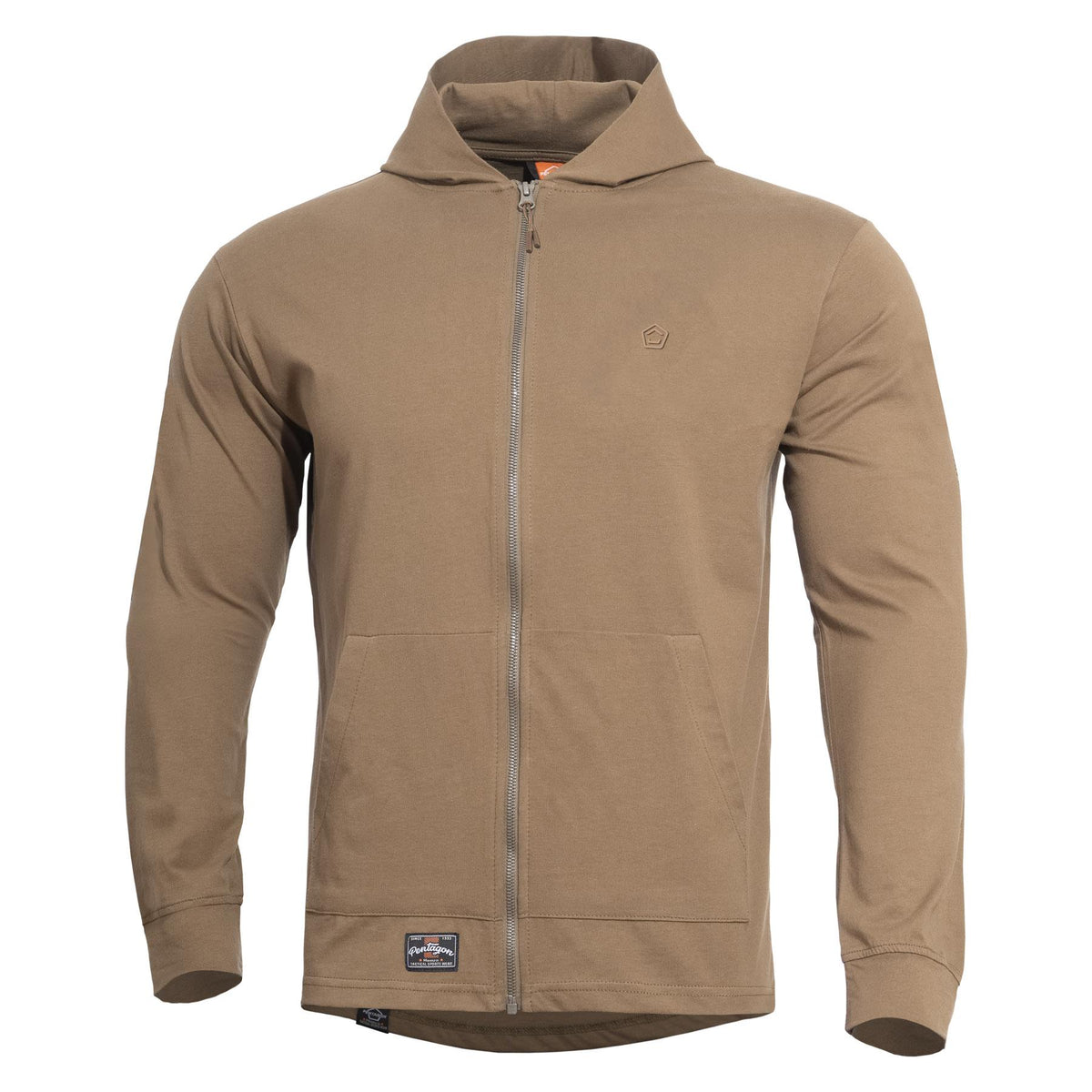 Pentagon Agis Ring Spun men's hoodie, coyote