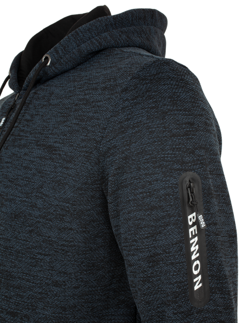 Bennon Olympos Hoodie, Blue/Grey