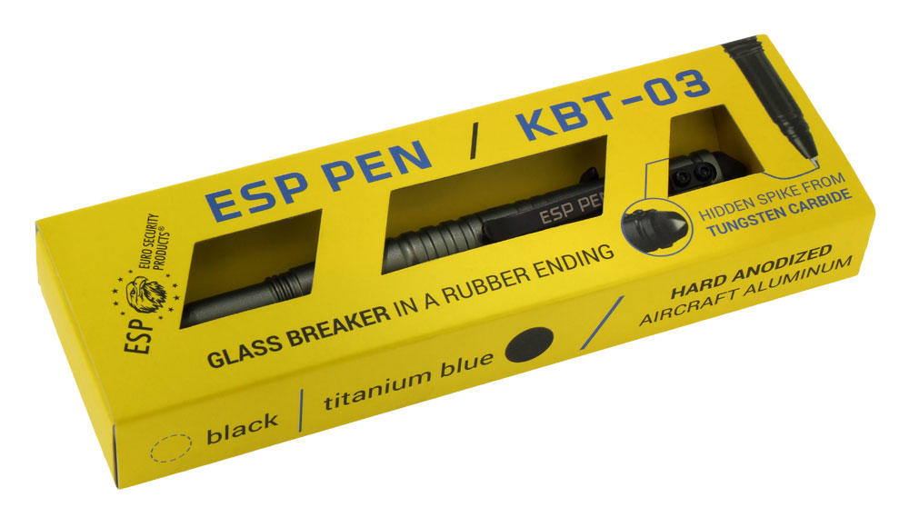 ESP Kubotan KBT-03 145mm Titanium Tactical Pen