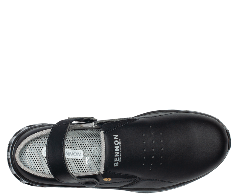 Bennon Work Sandals, Black OB ESD