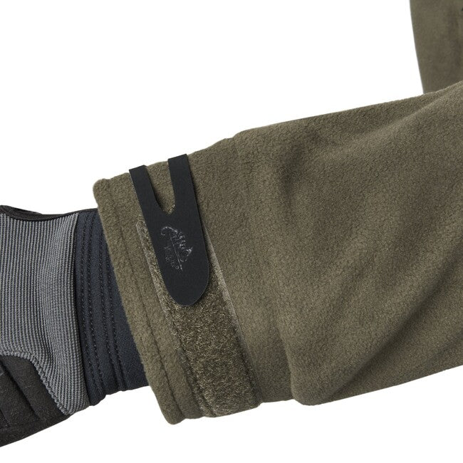 Helikon-Tex Infantry Fleece Jacket, Black Woodland, 330g/m2
