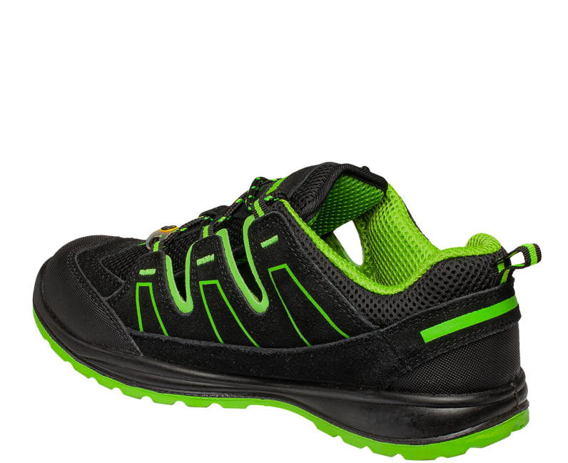 Bennon Alegro S1P ESD Work Boots, Green