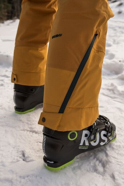HUSKY Mitaly Men's Ski Pants, Mustard