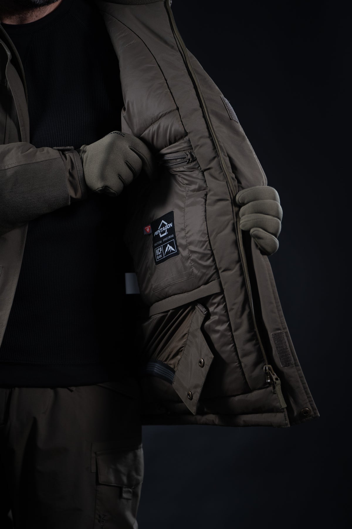 Pentagon HCP V2.0 men's parka, cinder grey