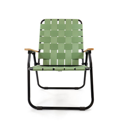 BasicNature Enjoy Camping Chair, Green