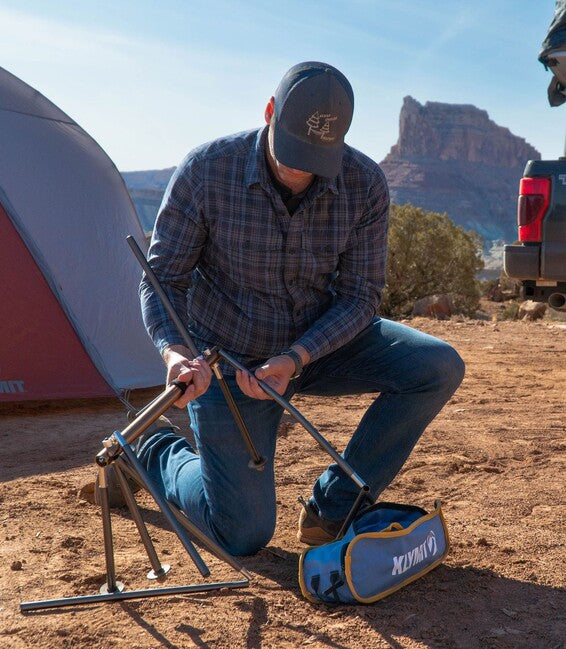 Klymit Ridgeline Camping Chair, Blue