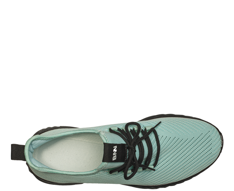 Bennon Nexo Low Sneakers, Turquoise/Black