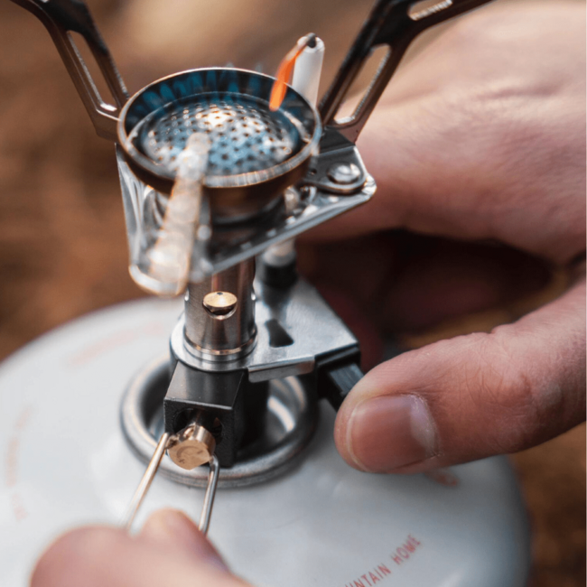 Fire Maple Torch Gas Folding Stove, Stainless Steel