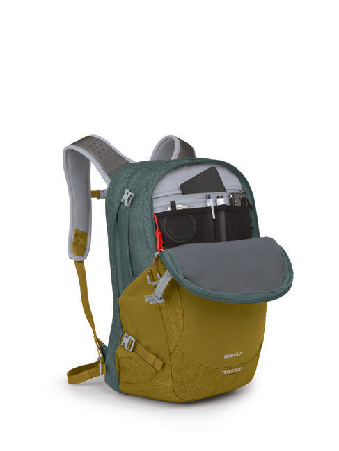 Osprey Nebula City Backpack, Green Tunnel/Brindle Brown