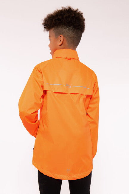 Mac in a Sac Origin 2 Kids Waterproof Jacket, Orange