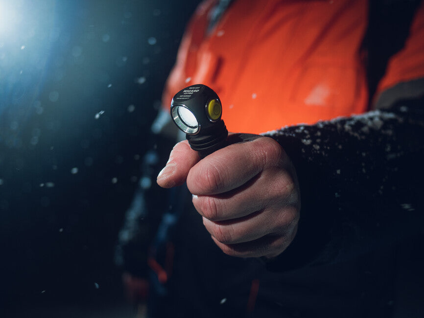 ArmyTek Wizard C2 Pro Magnet White LED Flashlight with Magnetic Mount, Battery Powered, 2500 lm, 4800 h, 65