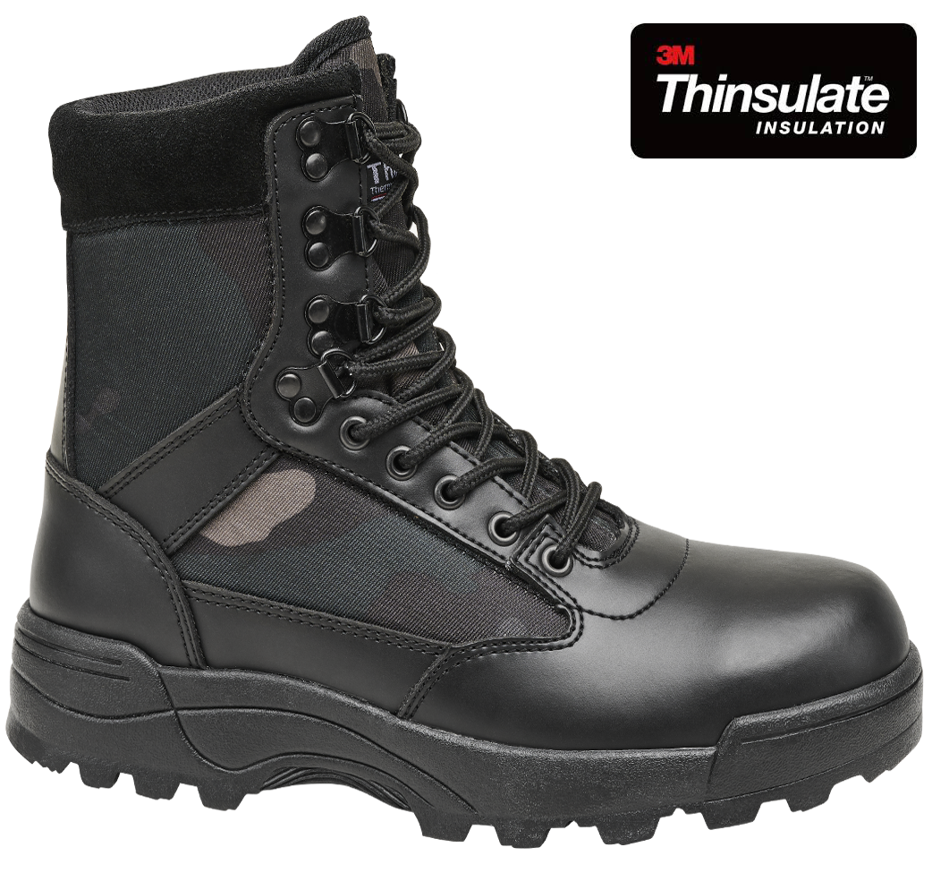 Brandit Tactical topánky, dark camo