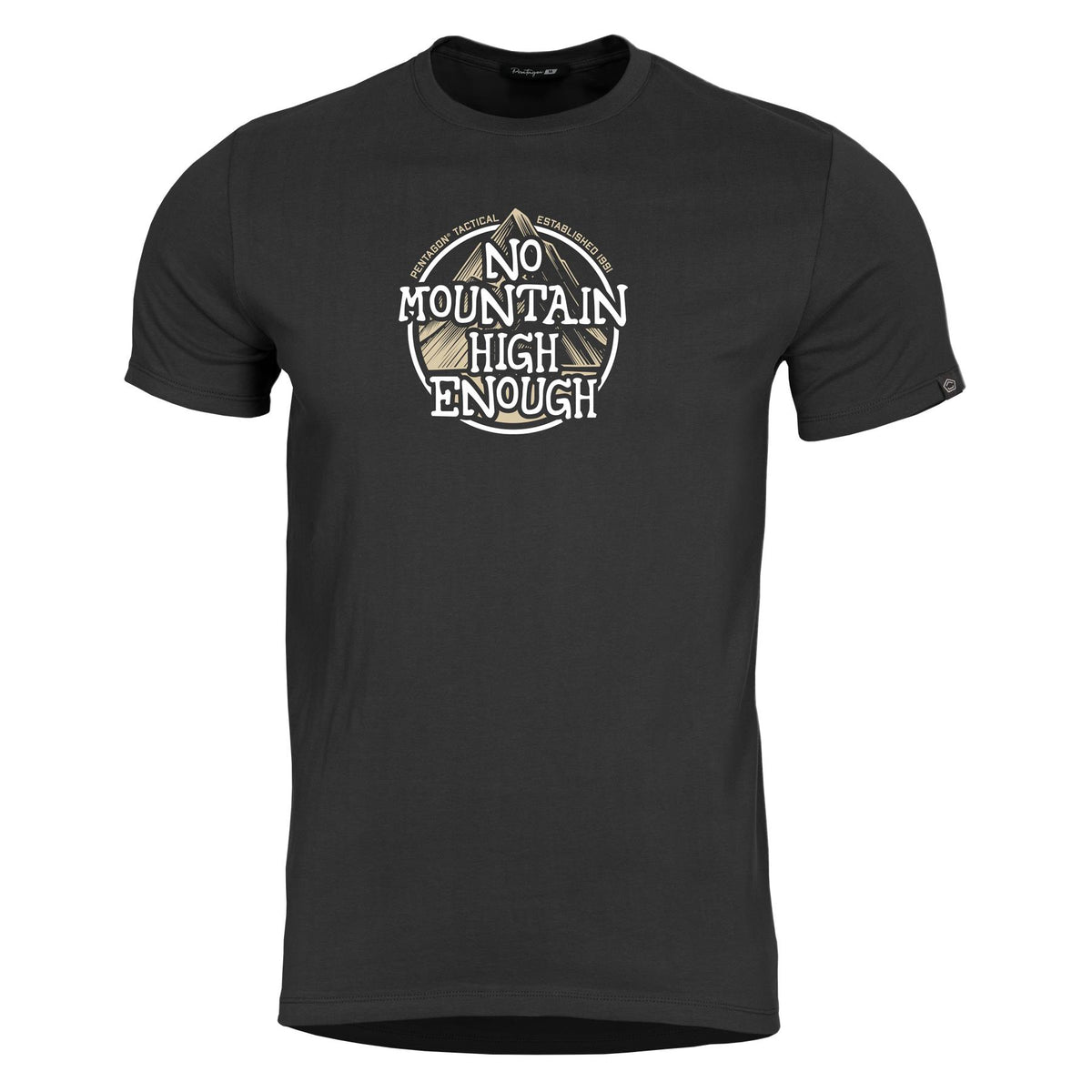 Pentagon Ageron No Mountain High Enough T-Shirt, Black
