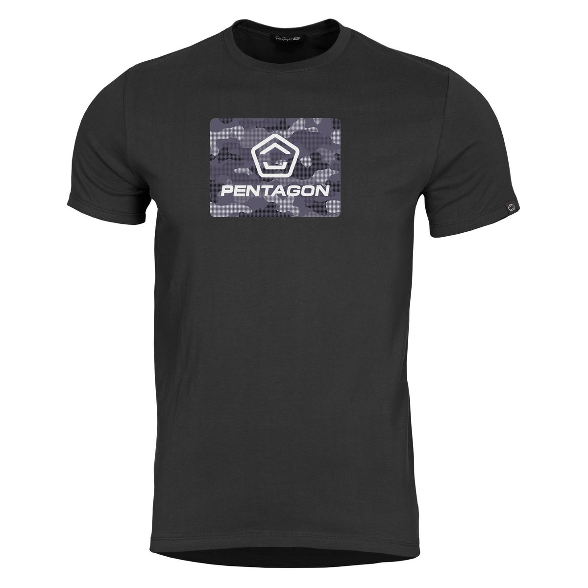 Pentagon Spot Camo T-shirt, Black