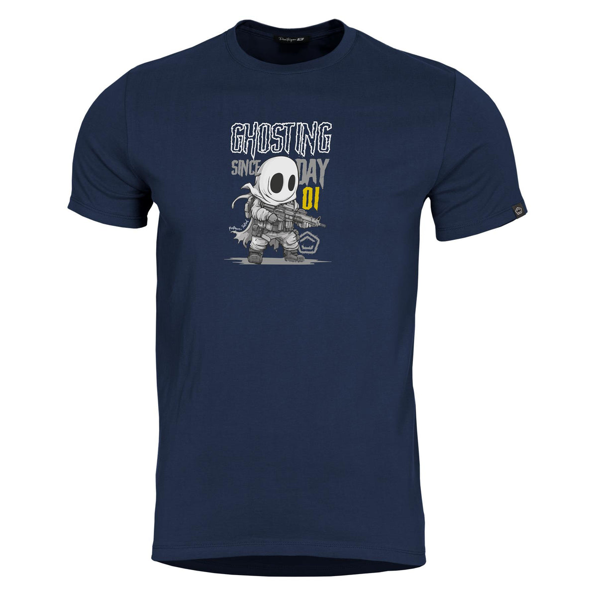 Pentagon Ghosting men's short-sleeve t-shirt, midnight blue