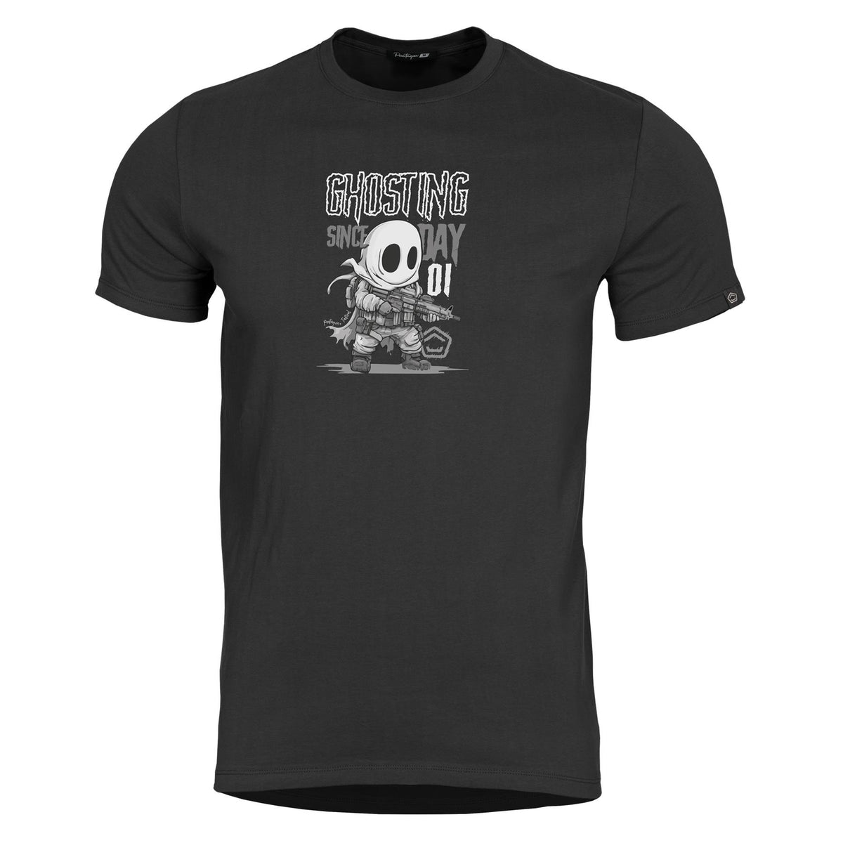 Pentagon Ghosting men's short-sleeve t-shirt, black