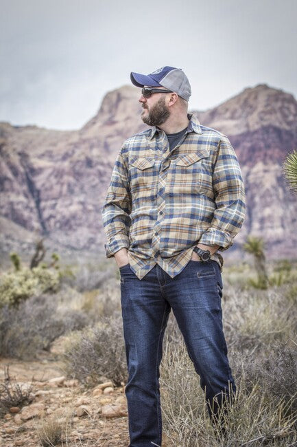 Helikon-Tex Defender Mk2 Shirt PILGRIM - Blue Check