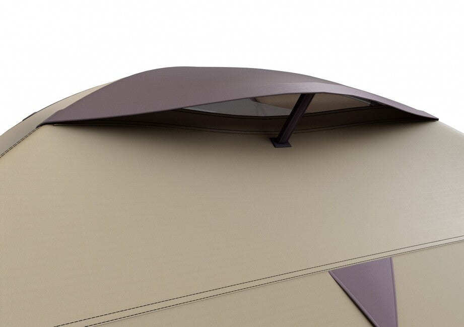 Husky Bird 3 Plus expedition tent for 3 persons, light brown