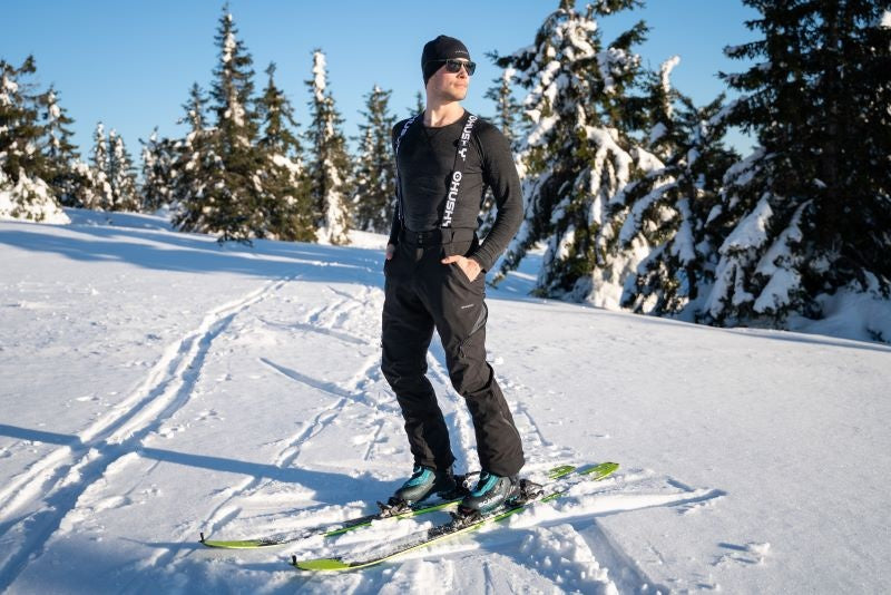 HUSKY Galti Men's Ski Pants, Black
